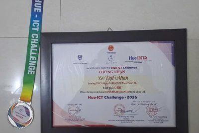 KẾT QUẢ CUỘC THI 𝐋Ậ𝐏 𝐓𝐑Ì𝐍𝐇 𝐇𝐔𝐄-𝐈𝐂𝐓 𝐂𝐇𝐀𝐋𝐋𝐄𝐍𝐆𝐄 𝟐𝟎𝟐𝟔 CỦA TRƯỜNG THCS NGUYỄN VĂN TRỖI