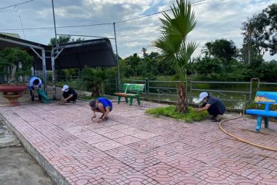 Công tác chuẩn bị cho lễ khai giảng năm học mới 2022-2023