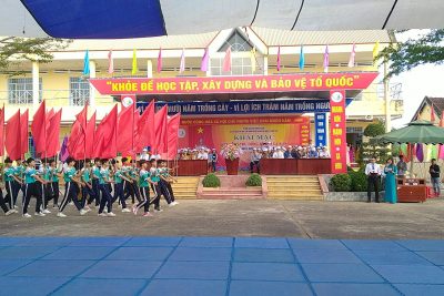 CHƯƠNG TRÌNH LỄ KHAI MẠC HỘI KHOẺ PHÙ ĐỔNG HUYỆN EA KAR LẦN THỨ XVI NĂM 2024, TỔ CHỨC TẠI TRƯỜNG THCS NGUYỄN VĂN TRỖI – HUYỆN EA KAR