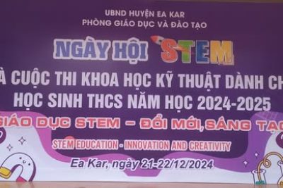 NGÀY HỘI STEM CẤP HUYỆN