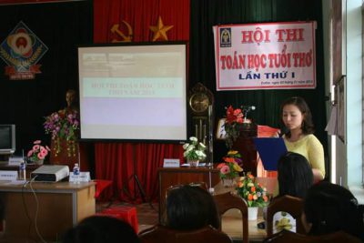 Hội Thi Toán học tuổi  thơ