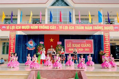 MỘT SỐ HÌNH ẢNH CỦA LỄ KHAI GIẢNG NĂM HỌC 2020-2021